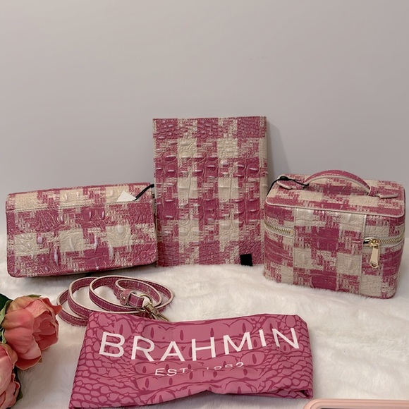 Brahmin Empower Sakura 3 pieces collection Minuette, journal, small Charmaine - Picture 6 of 15